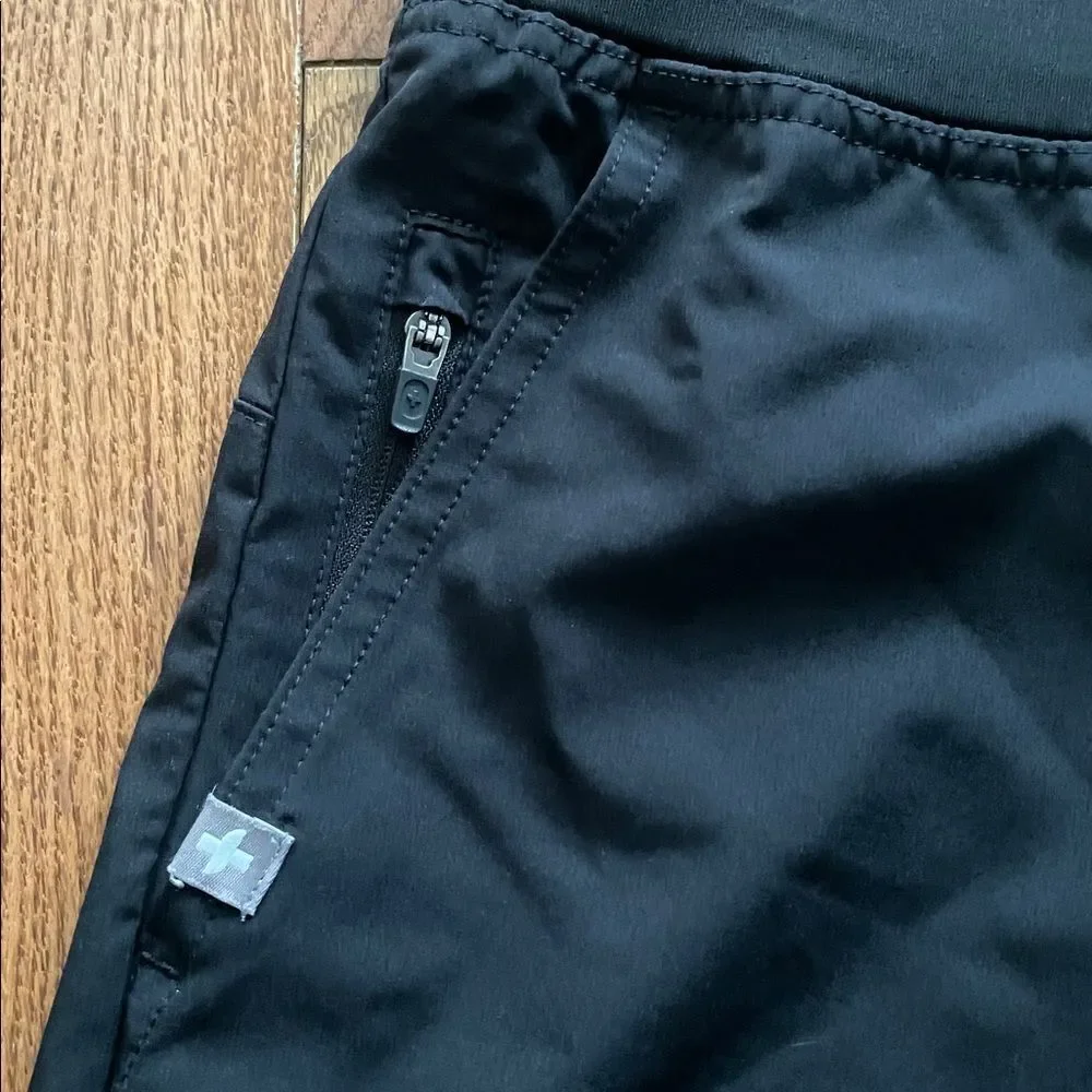 Figs Black Scrub Shorts Sz XL
